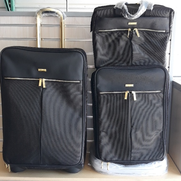Joy Mangano Bags Joy Nylon 3 Pc Luggage Set New Poshmark